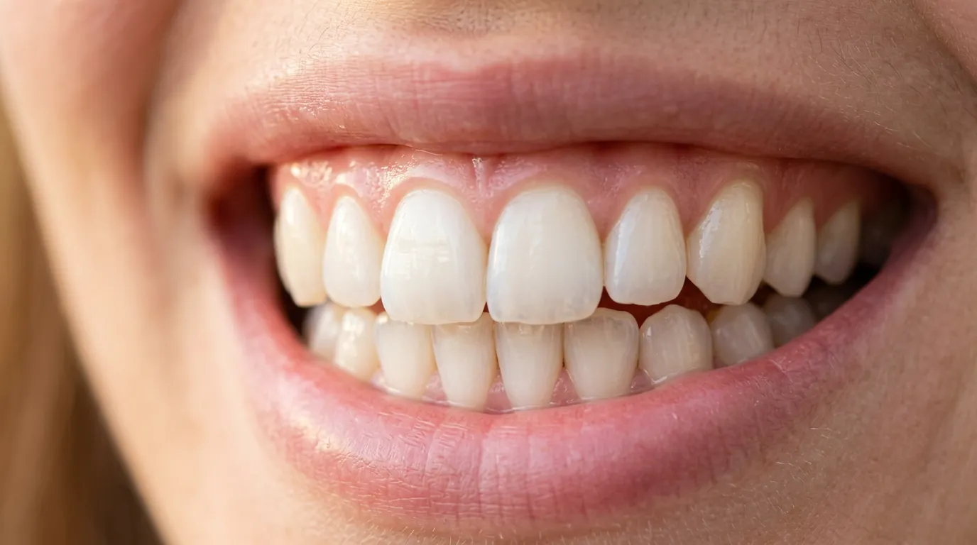 Close examination of a cracked tooth before emergency repair